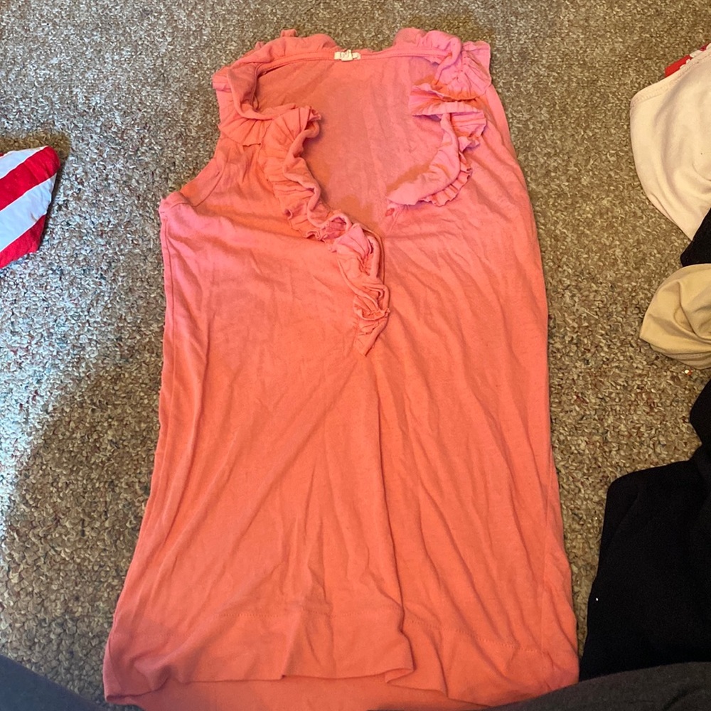 Pink tank top